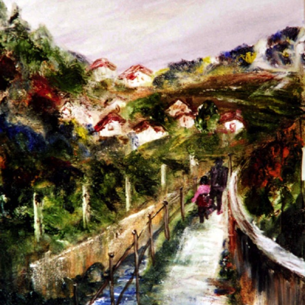 Path to the School (20"x14")
#0134