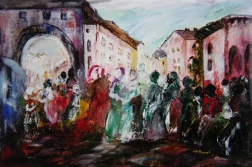 Of Old Times (48"x72")
#9228