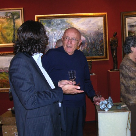 Paolo Milozzi and Carlo Rocco, former president of the Orange County Italian Cultural Association (OCICA)