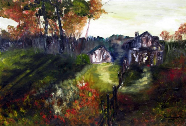 Home in the Meadow (24"x36")
#0611