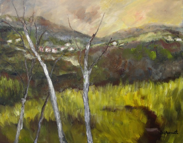 The Yellow Hillside (24"x30")
#1504