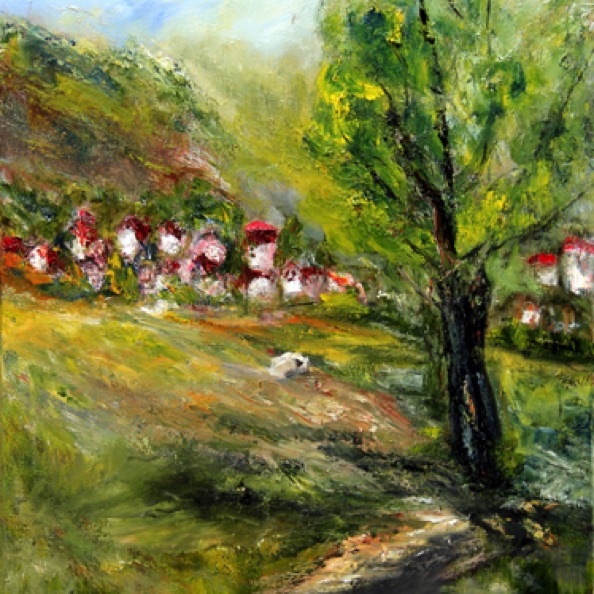 Home in the Valley (24"x18")
#1707