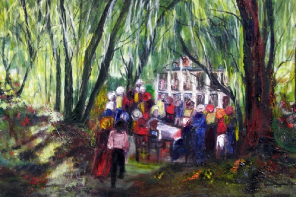 Plantation Willows (24"x36")
#0512