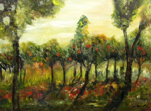 The Orange Grove (30"x40")
#1507