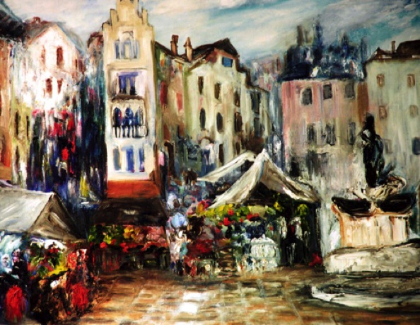 Market in Bolzano (24"x30")
#0123 Market in Bolzano (24"x30")
#0123