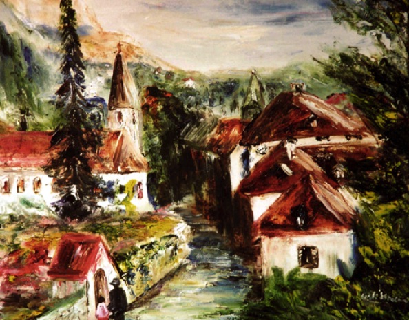 On the Street Where I Live (16"x20")
#0128 On the Street Where I Live (16"x20")
#0128