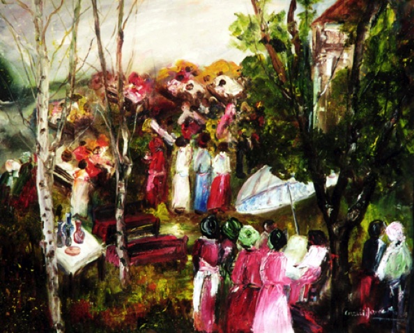 Picnic in Thurmbach (24"x26")
#0137 Picnic in Thurmbach (24"x26")
#0137