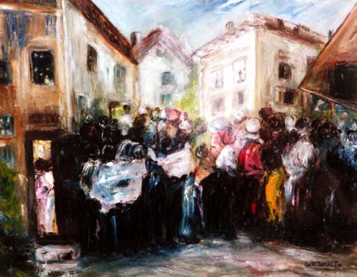 Morning News (30"x40")
#9214