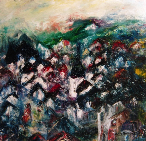 Red Roofs (24"x24")
#9706