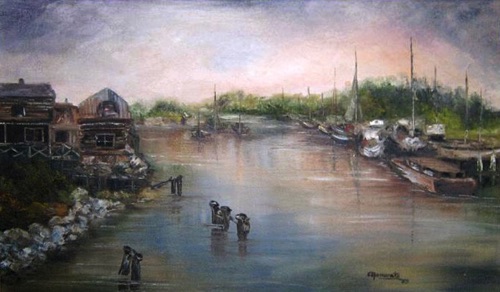 Quiet Dock (19"x32")
#7901