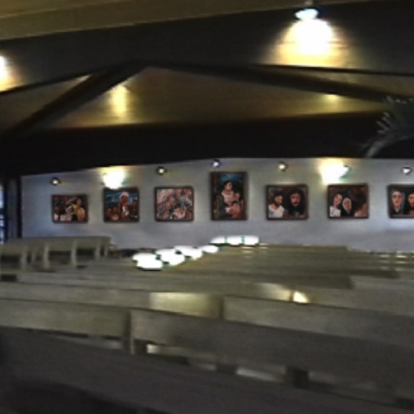 Stations of the Cross
installation at Church of Corpus Domini, Bolzano, Italy