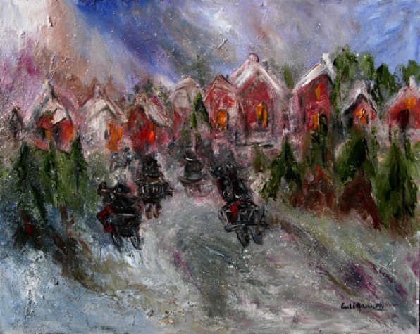 Winter Ride (24x30) Cat # 1010
