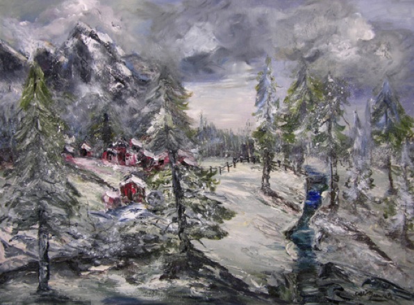 Winter Wonderland (30x40)  Cat # 1801