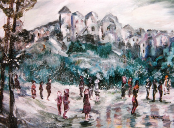 Winter's Dawn (24x30)  Cat # 8830