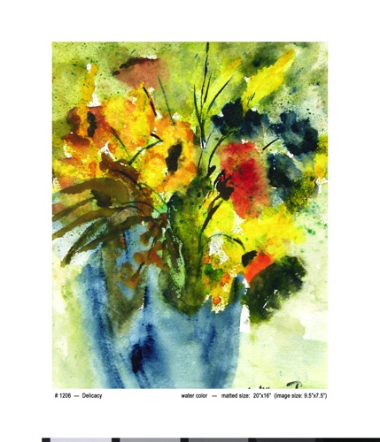 Delicacy (9.5"x7.5")
#1206