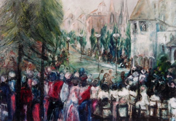Matinée in Tours (24"x30")
#9407