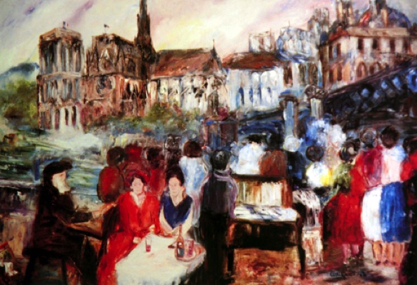 Along the Seine (24"x36")
9414