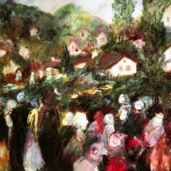 Hiltown in Provence (30"x24")
#9415