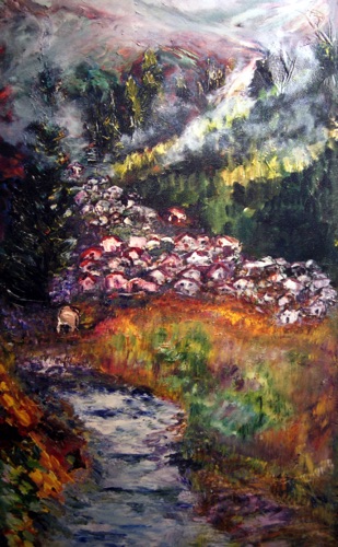 Morning Mist (44"x24")
#8728