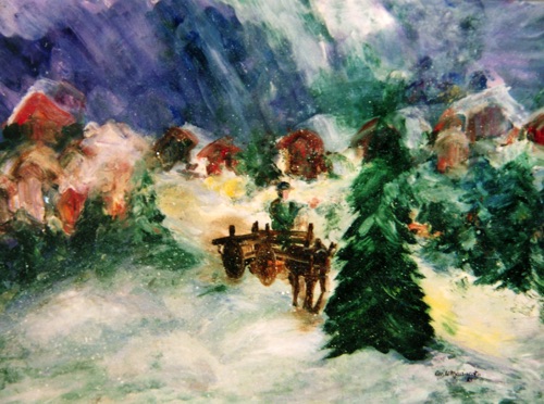 Christmas Memory (20"x22")
#8803