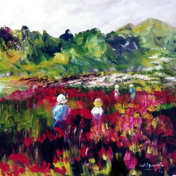 California Poppies (24"x24")
#0001 California Poppies (24"x24")
#0001