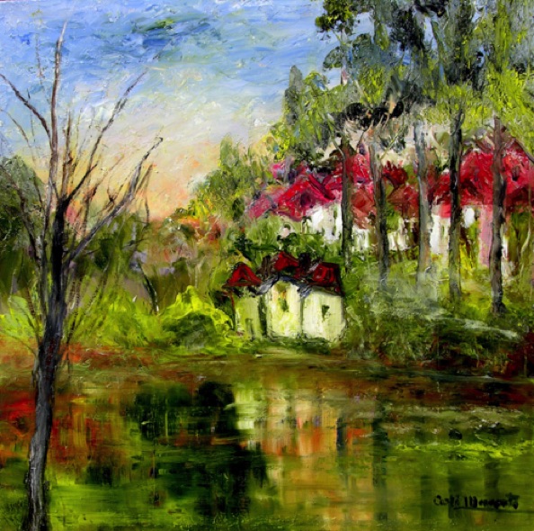 By the Pond (24"x24")
#1405 By the Pond (24"x24")
#1405