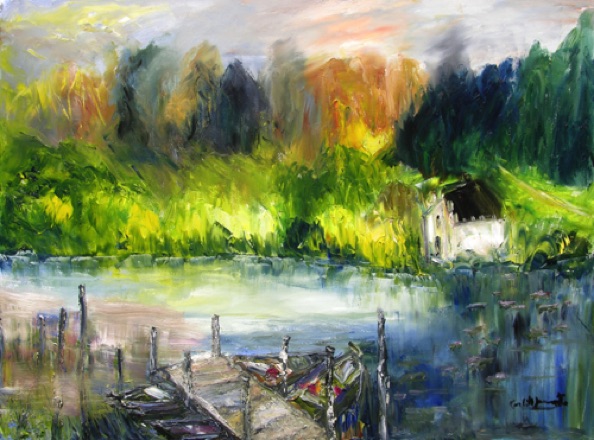 Lago di Monticule (30"x40")
#1514 Lago di Monticule (30"x40")
#1514