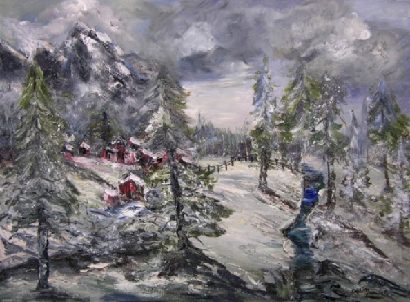 Winter Wonderland (30"x40")
#1801 Winter Wonderland (30"x40")
#1801