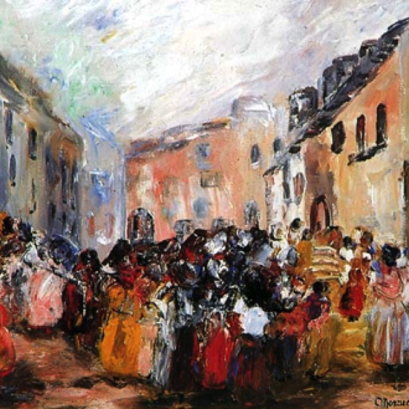 Town Square (size: 19"x27") ed. 300
#8707