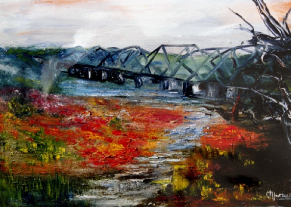 Grosse Ile Bridge (18"x24")
#0213
