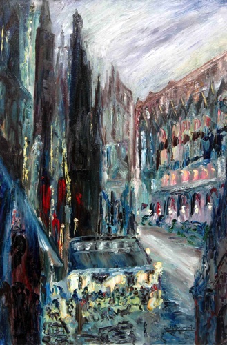 Night Café (36"x24")
#9106