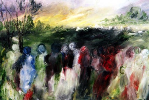 My Green Valley (30"x40")
#9808