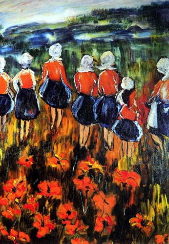 Lilies of the Field (25"x19")
#8405