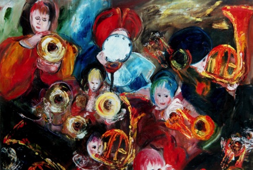 Playing My Tune (24"x36")
#9015