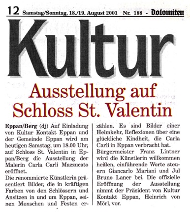 Dolomiten - Aug 18, 2001