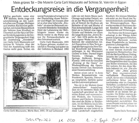Dolomiten - Sept 1, 2001