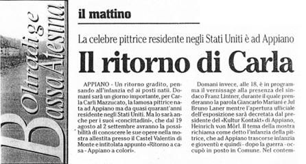 Il Mattino - Aug 18, 2001