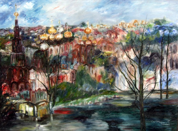In Moscow (30"x40")
#9201