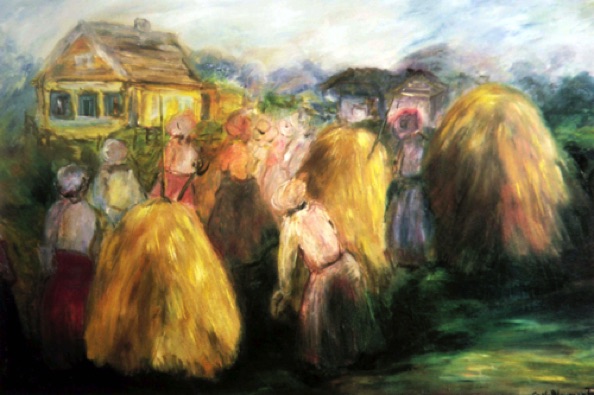 The Yellow Farm (24"x36")
#9205