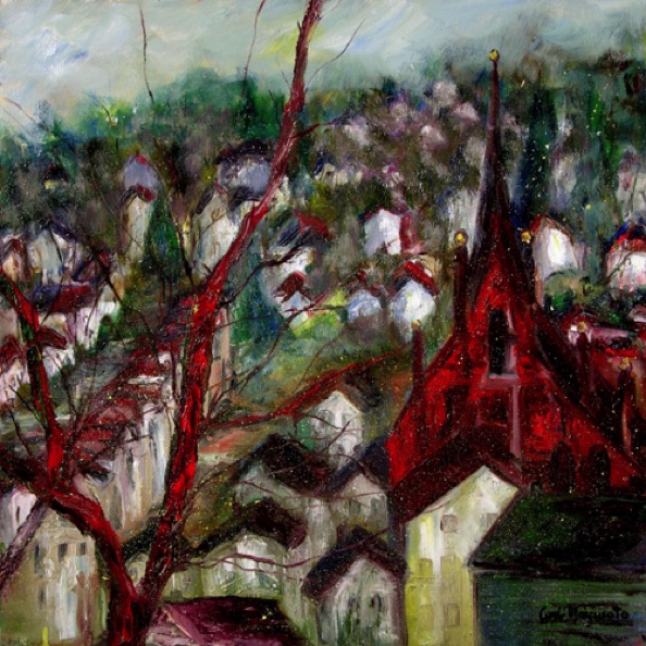 The Red Steeple (24"x24")
#0552