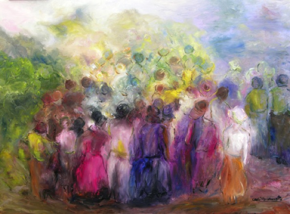 Merriment (36"x48")
#1510