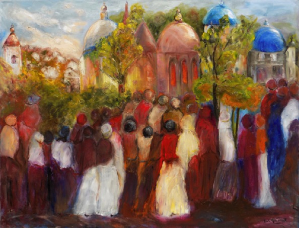 Festivity (36"x48")
#1803