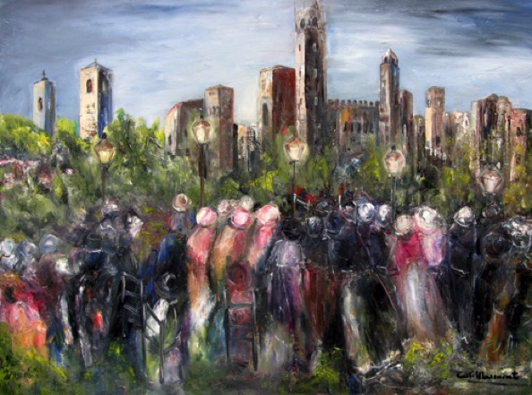 Towers of San Gimignano (30"x40")
#0575