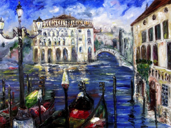 Twilight in Venice (30"x40")
#0301