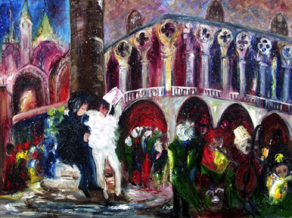 Masquerade (30"x40")
#3002