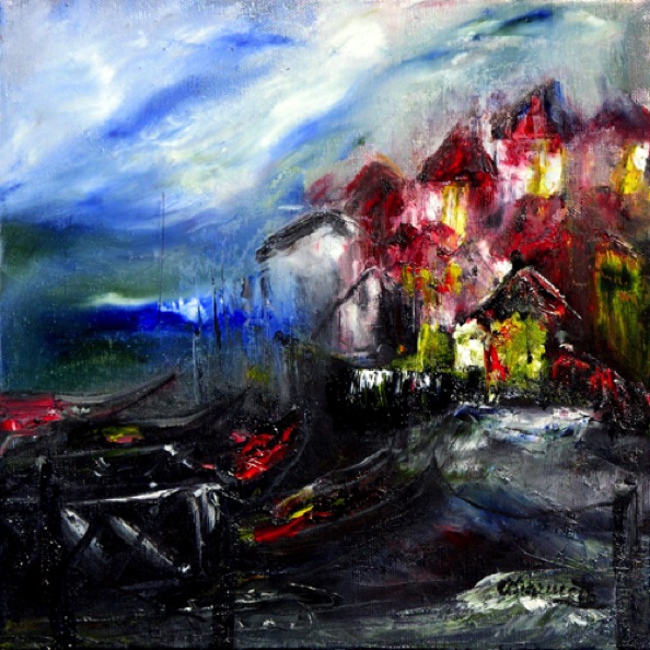Visiting Murano (12"x12")
#0585