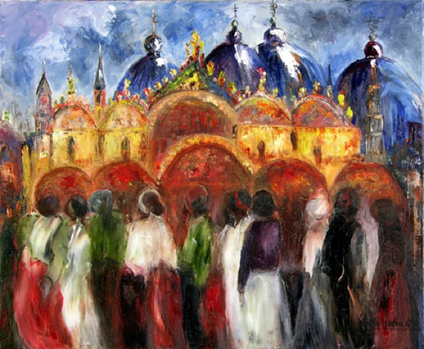Golden Splendor (22"x28")
#1101