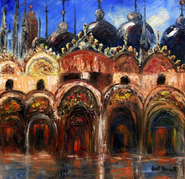 Piazza San Marco (20"x20")
#1207