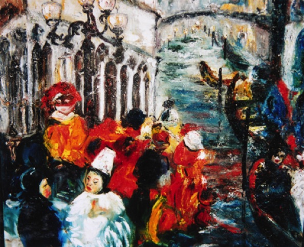 Carnival in Venice (24"x30")
#9513
