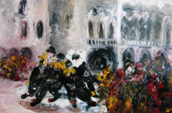 Venetian Carnival (24"x30")
#9514